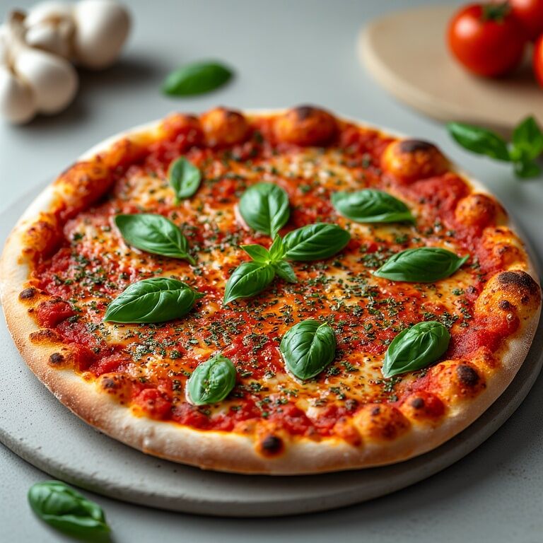 Mediterranean Coast pizza with feta and olives