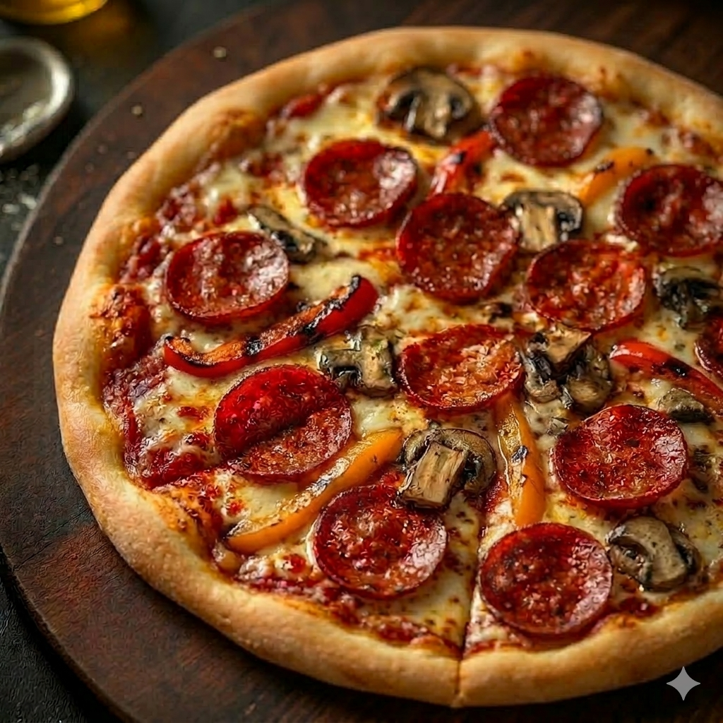 Pepperoni Rustico Pizza